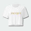 Jacqui: Gold Labe Crop Top