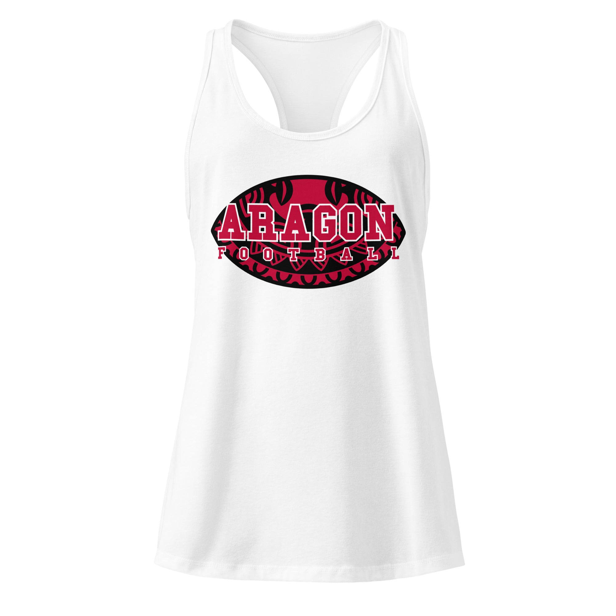 Aragon Football Women's Tank Top in white