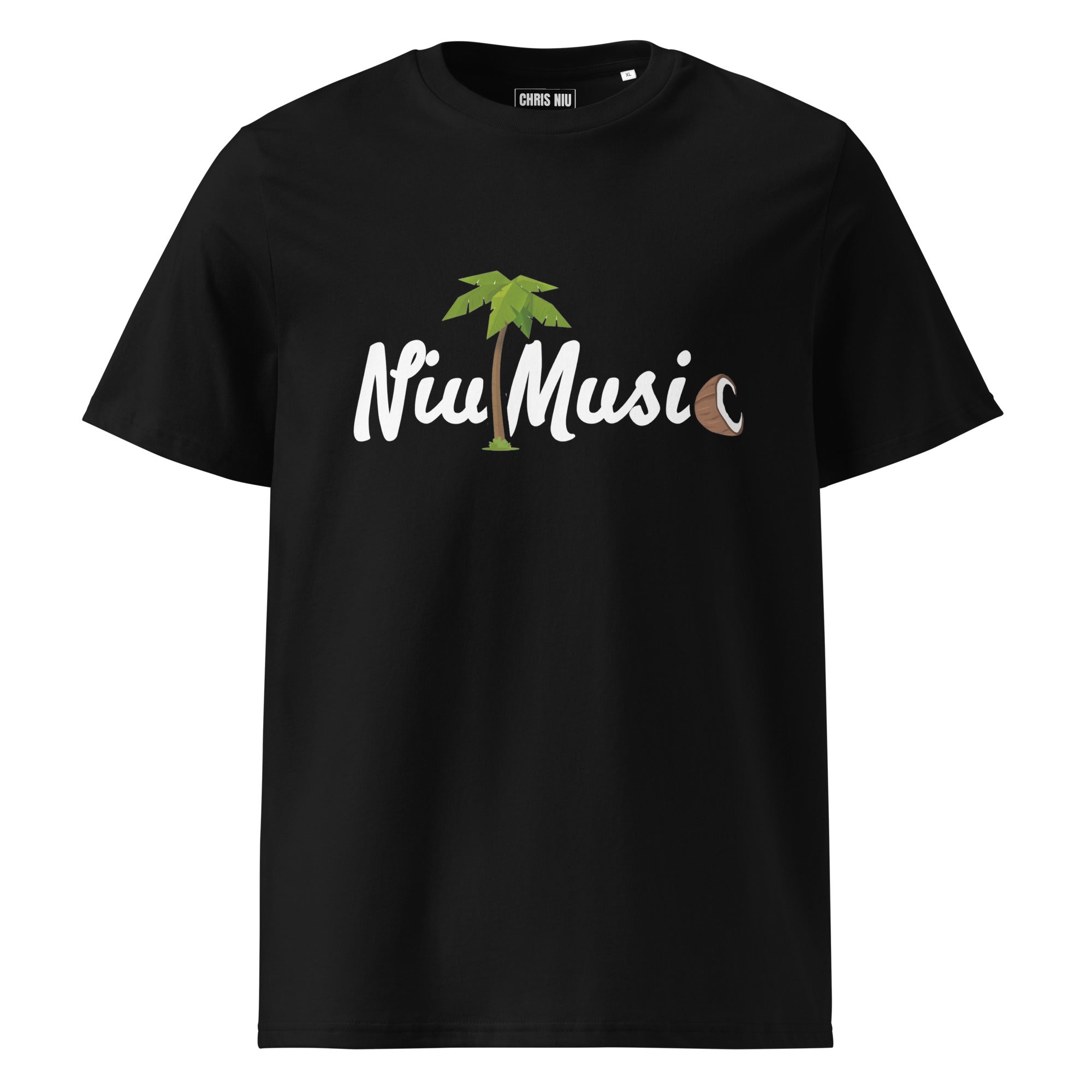 Chris Niu Music T-shirt in Black