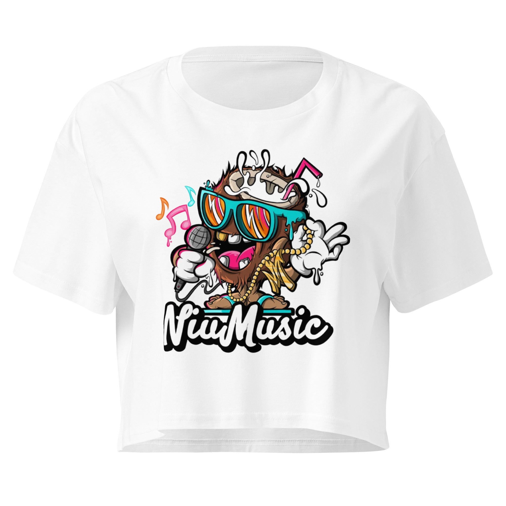 Chris Niu music crop top