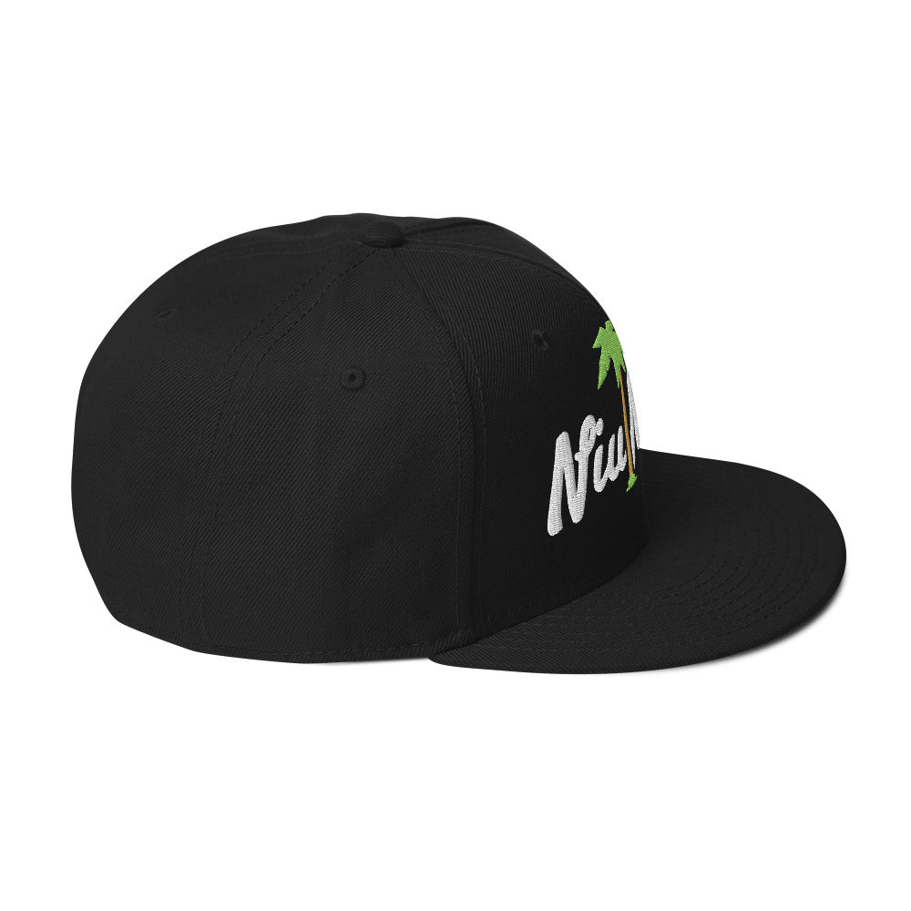 Chris Niu music snapback hat side view