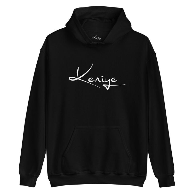 Keniye Logo Black Hoodie