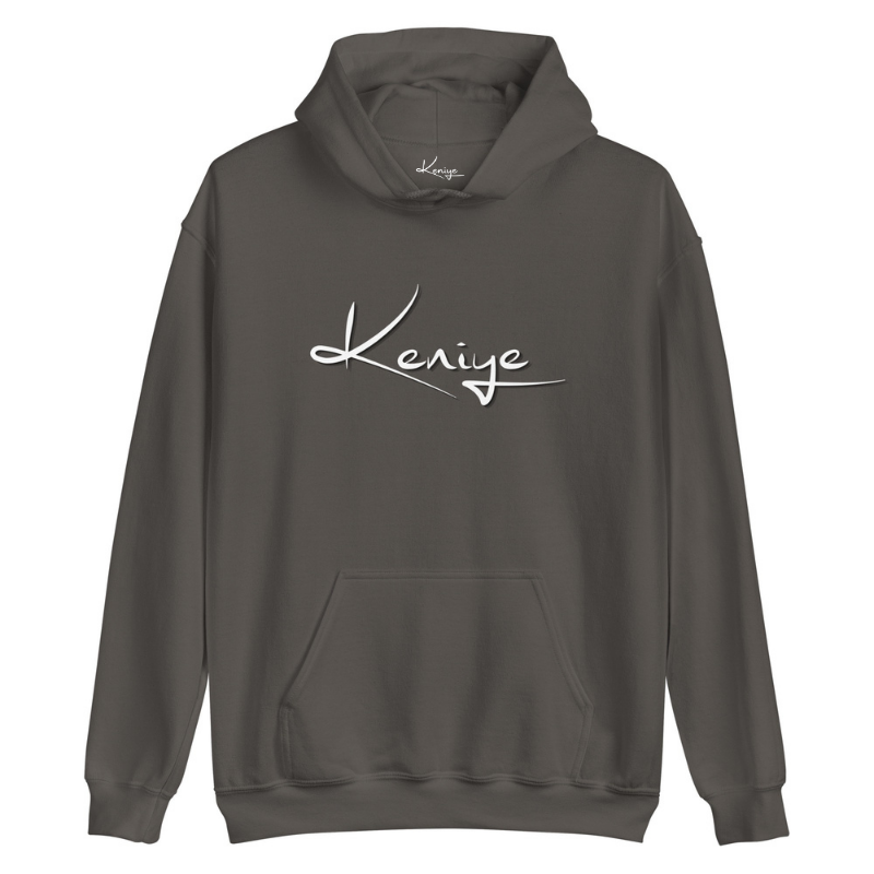 Keniye Logo Charcoal Hoodie