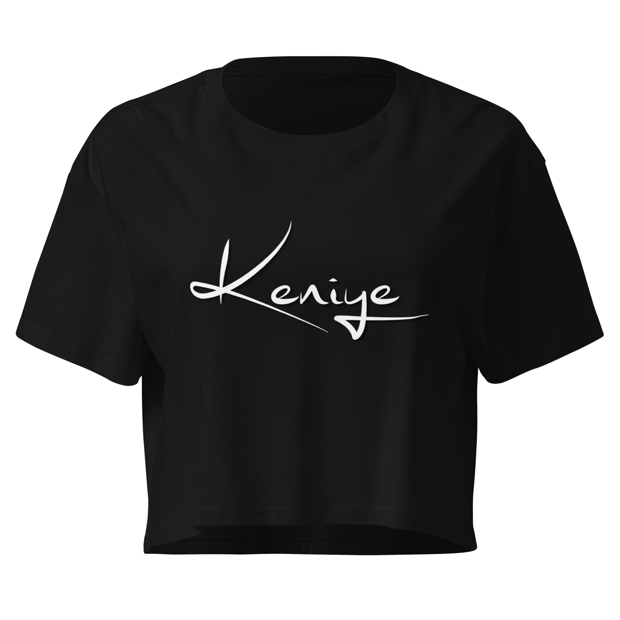 Keniye Logo Crop Top