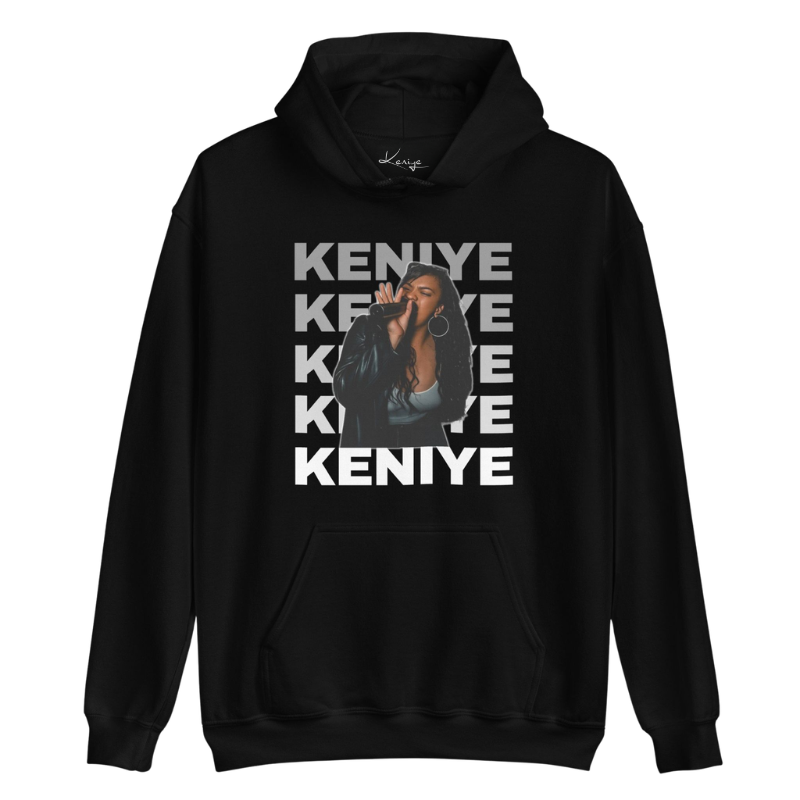 Keniye Moala Hoodie in Black