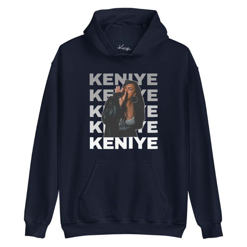 Keniye Moala Hoodie in Blue