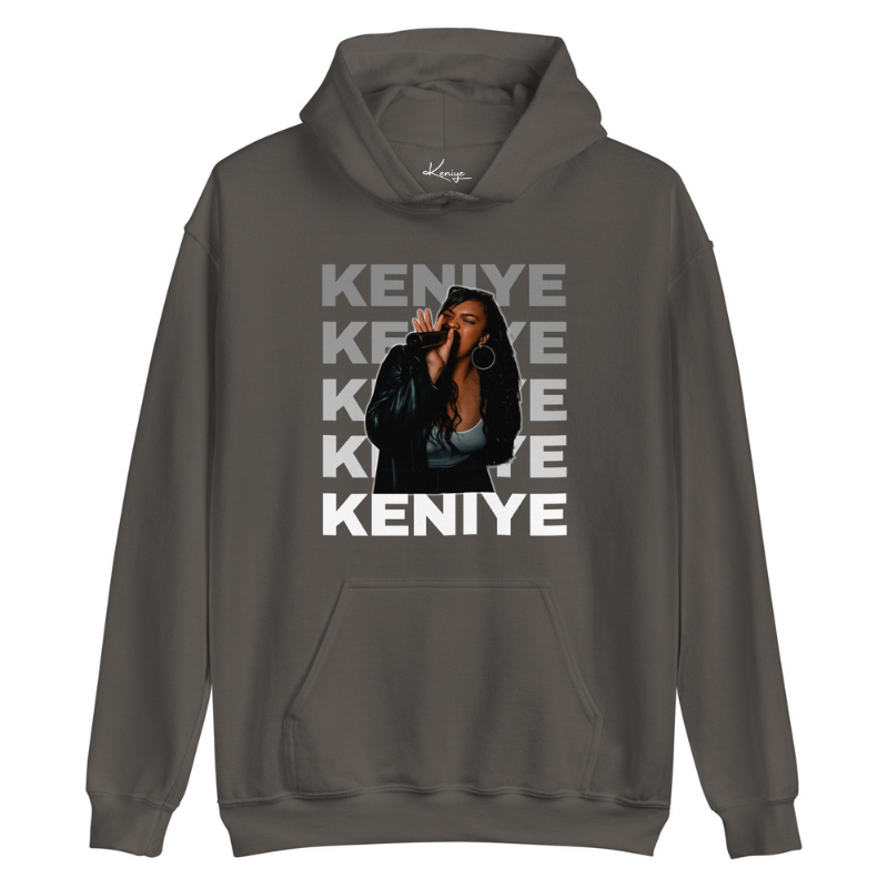 Keniye Moala Hoodie in Charcoal