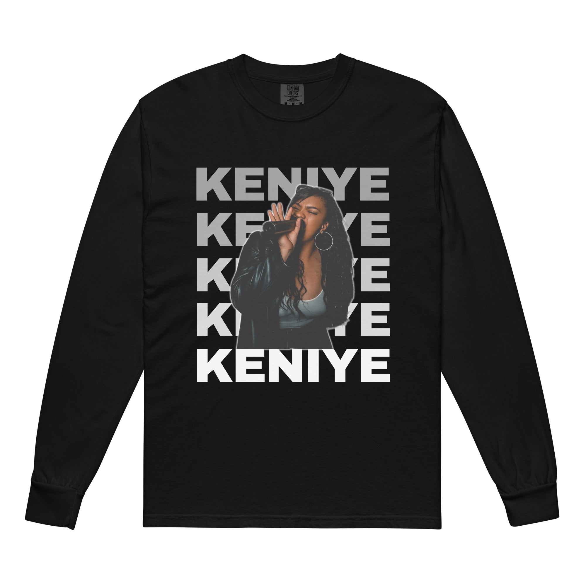 Keniye Moala LIVE Long Sleeve Tee in Black