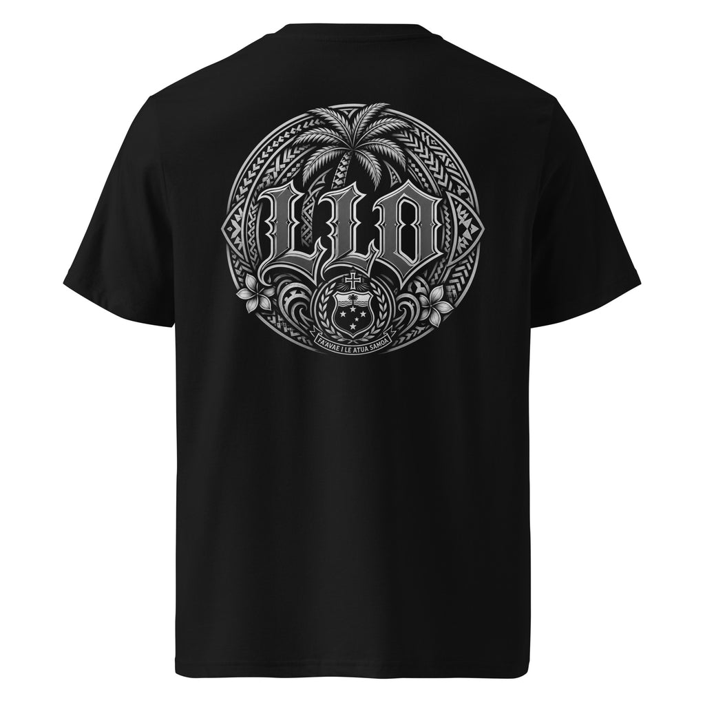 LLO Gray Logo Black Tshirt