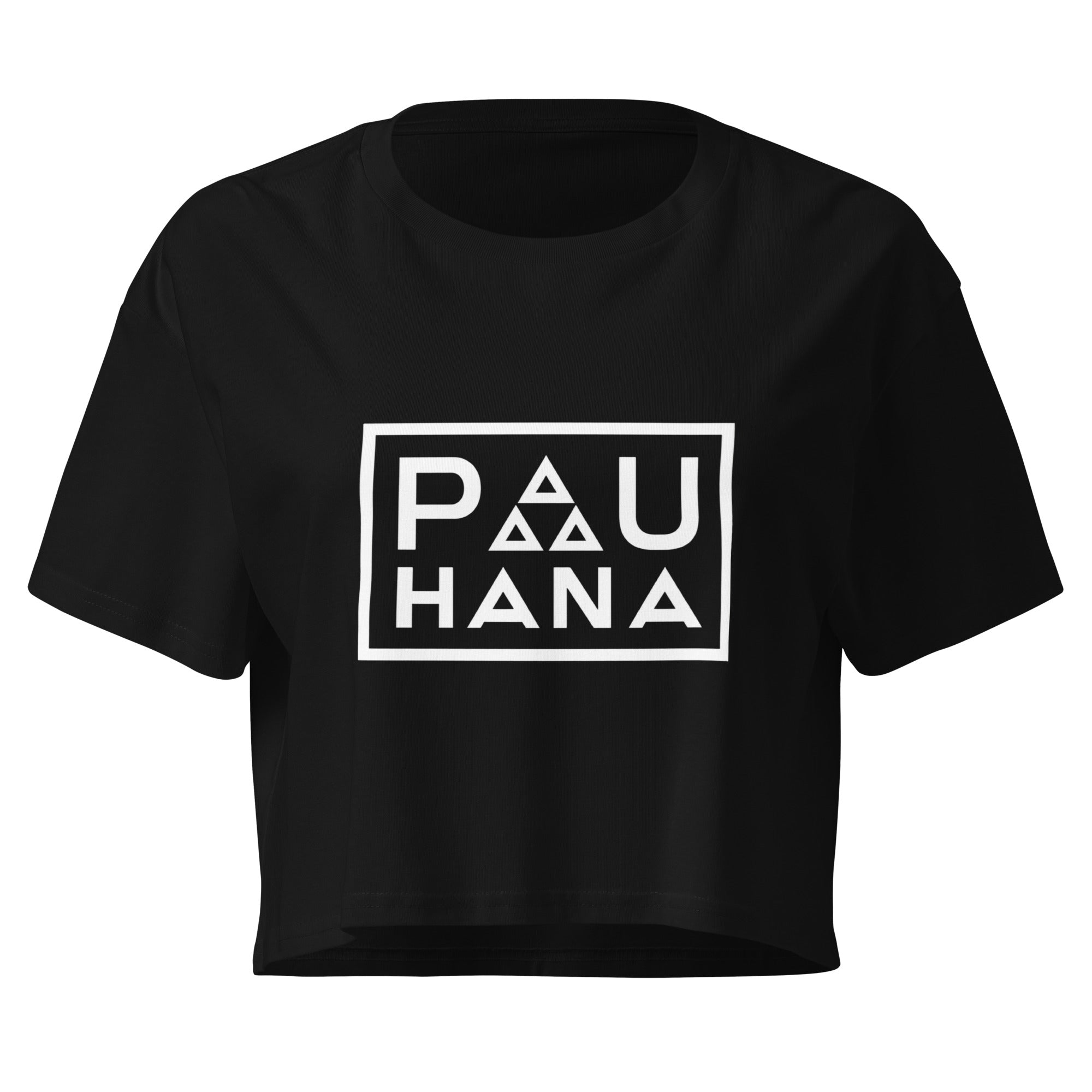 Pau Hana Signature Crop Top on Hella Seki