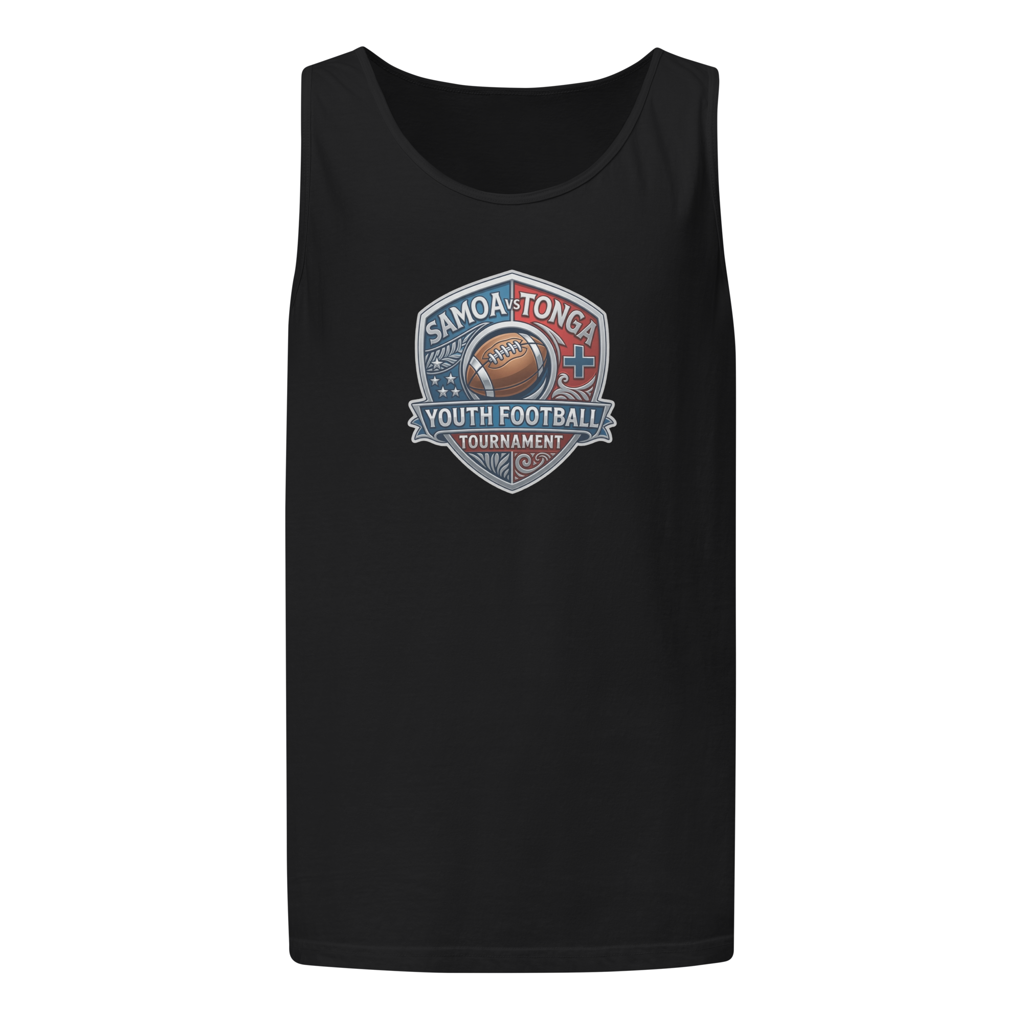 Samoa Tonga Youth Football Tournament Tank Top in black