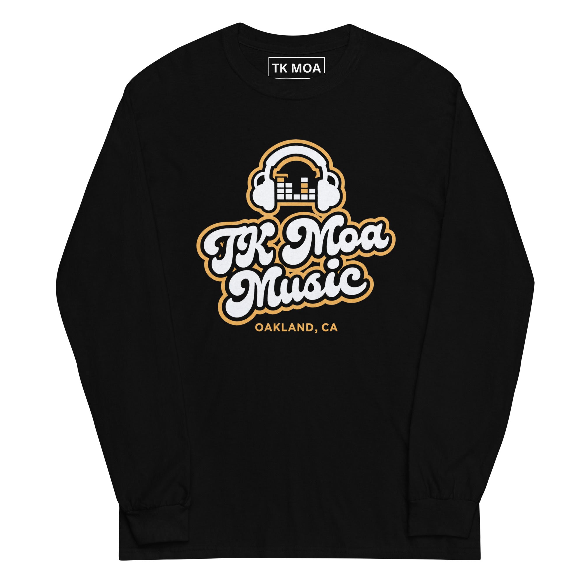 TK Moa Music Logo Long Sleeve T-shirt in Black