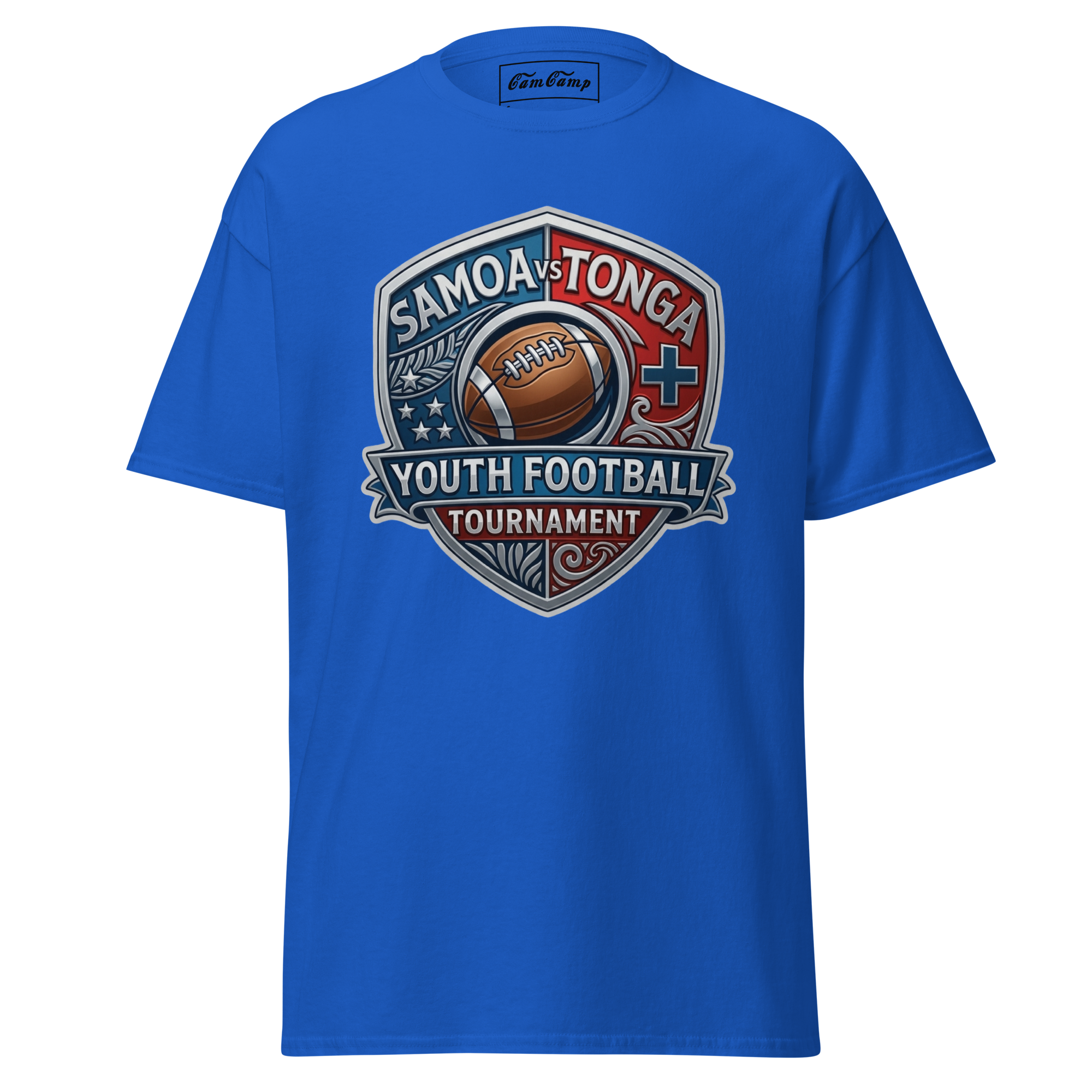 Samoa Tonga Customizable Back T-shirt