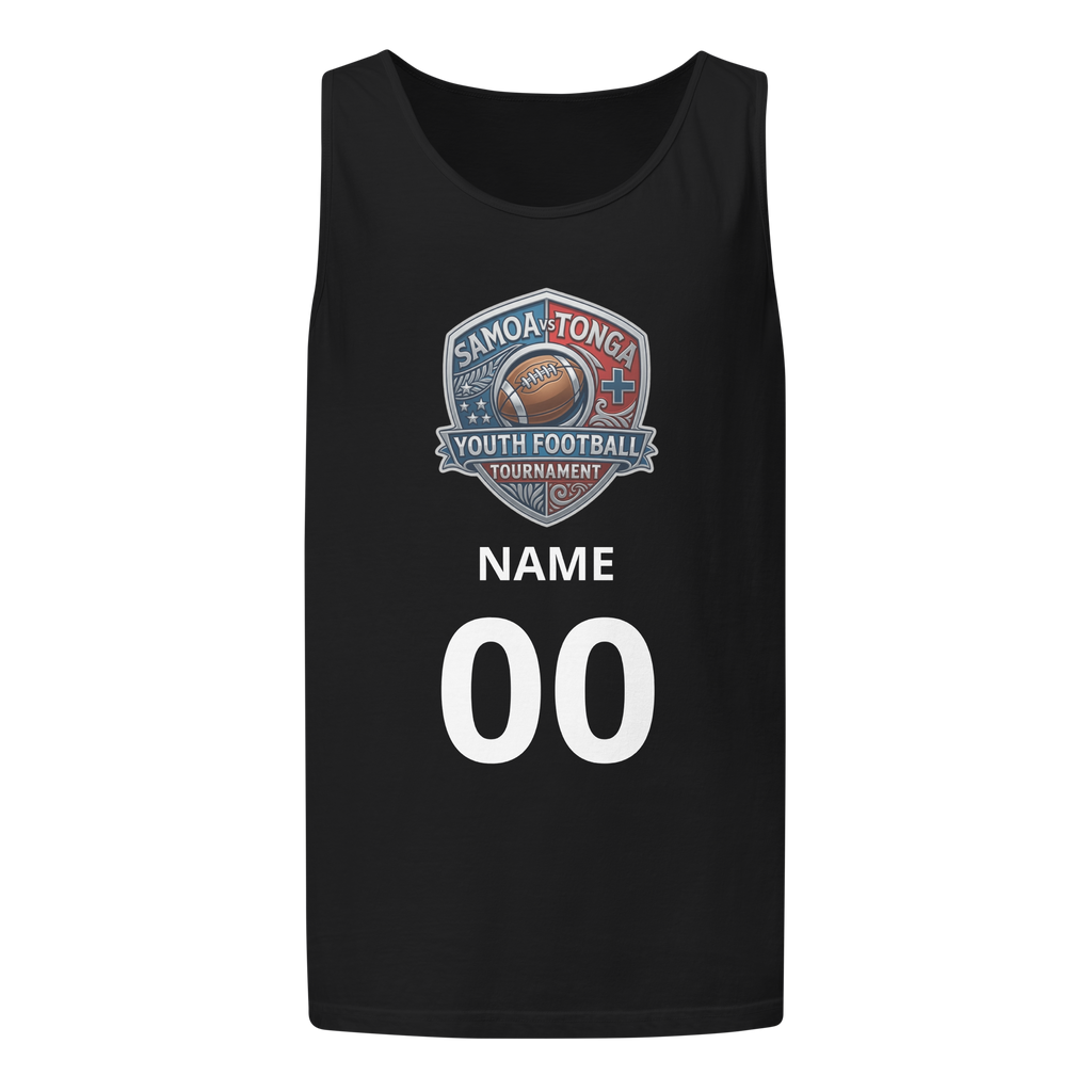 Samoa Tonga Customizable Front Tank Top