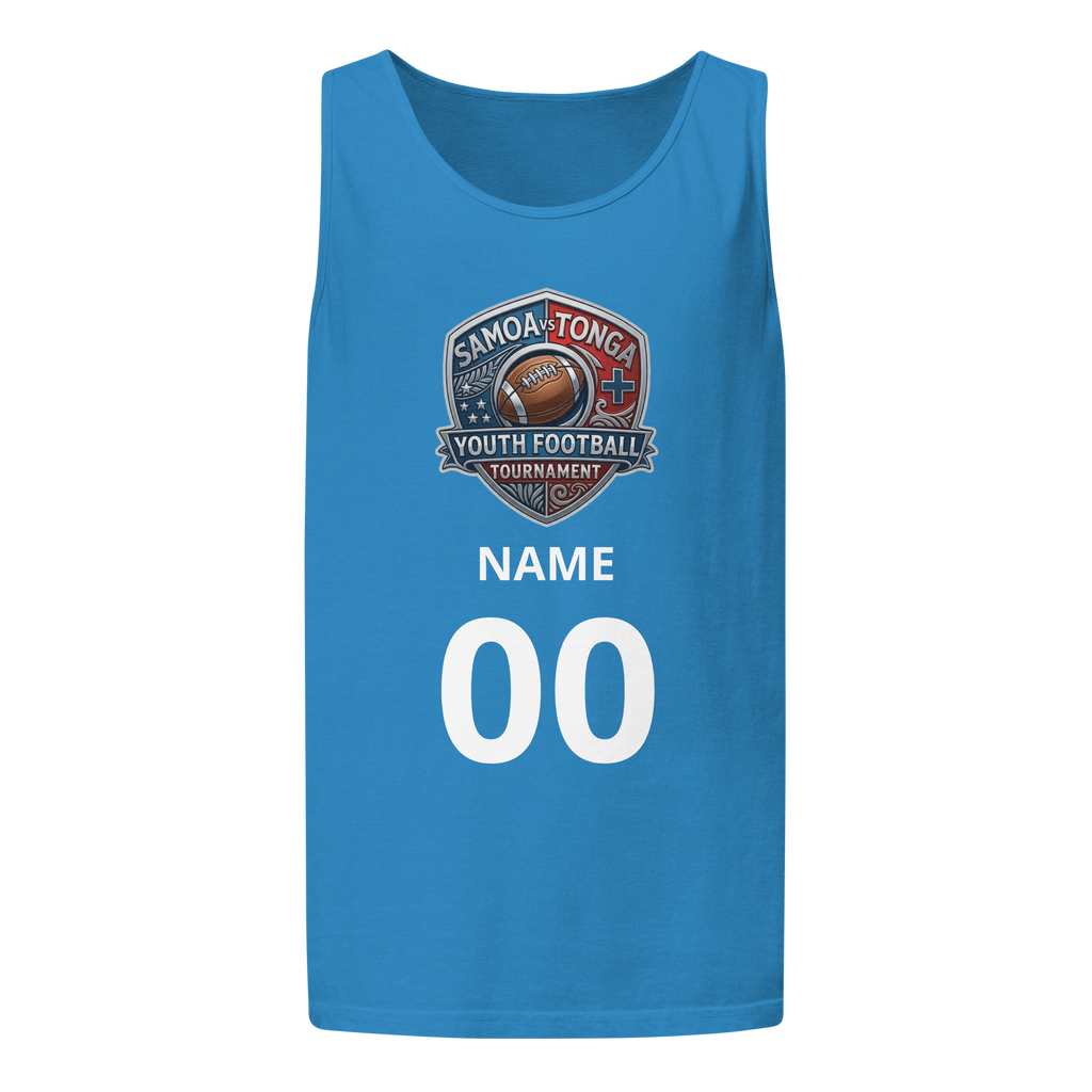 Samoa Tonga Customizable Front Tank Top