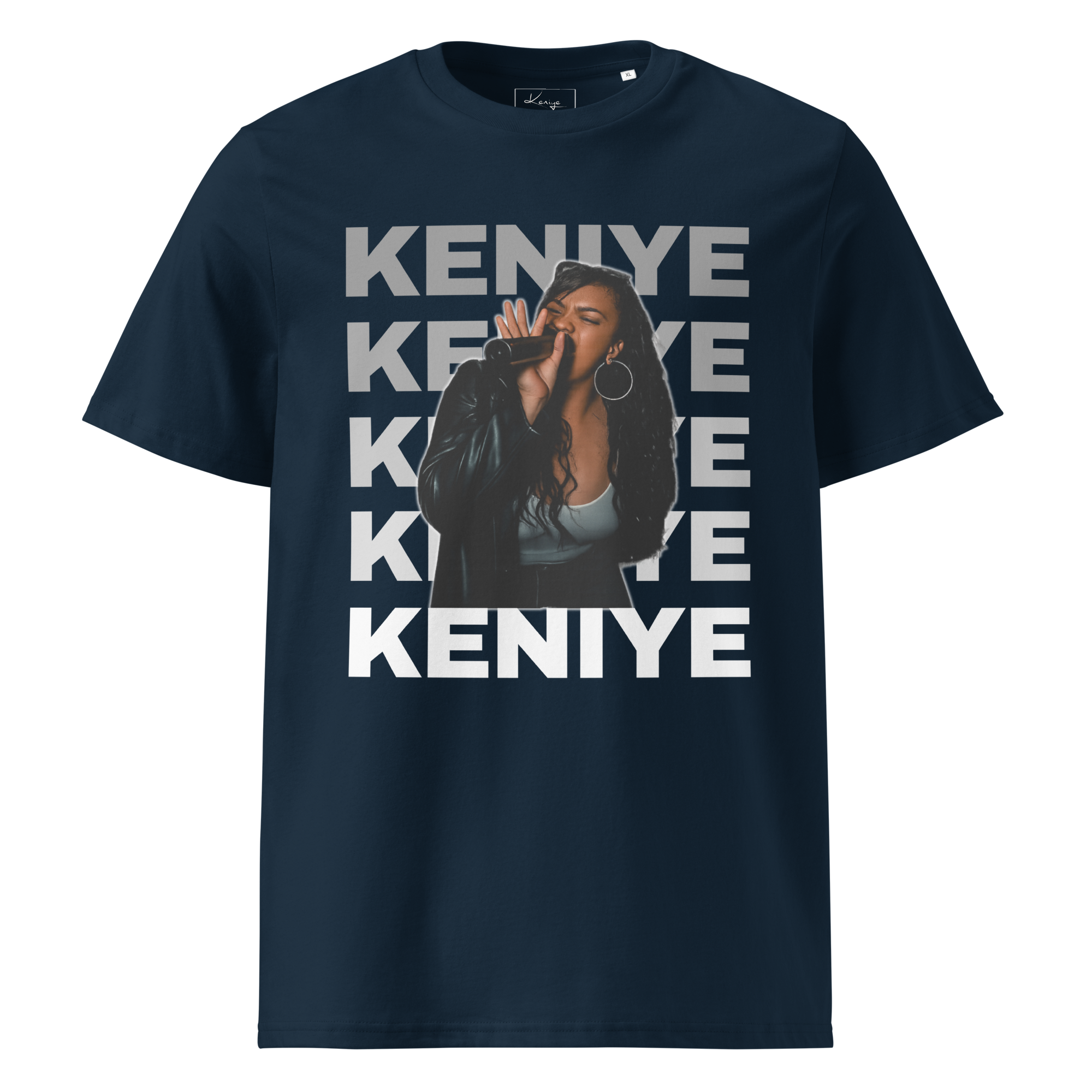 Keniye: LIVE Tee (Black/Navy)